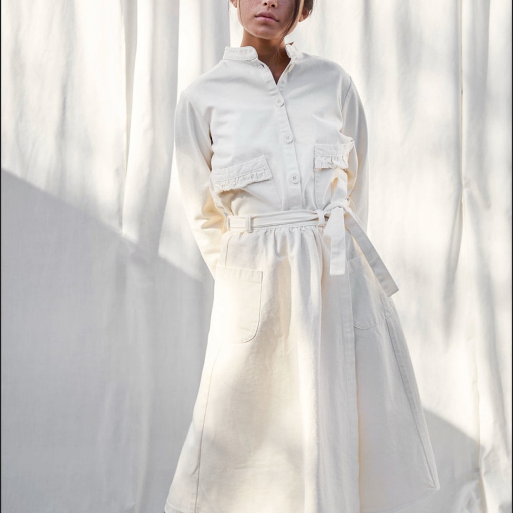 Selva Negra Cream A-Line Skirt